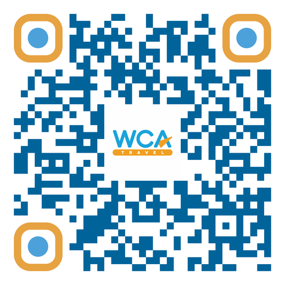 QR code to sign up as a WCA Travel affiliate under Jhec Barnes